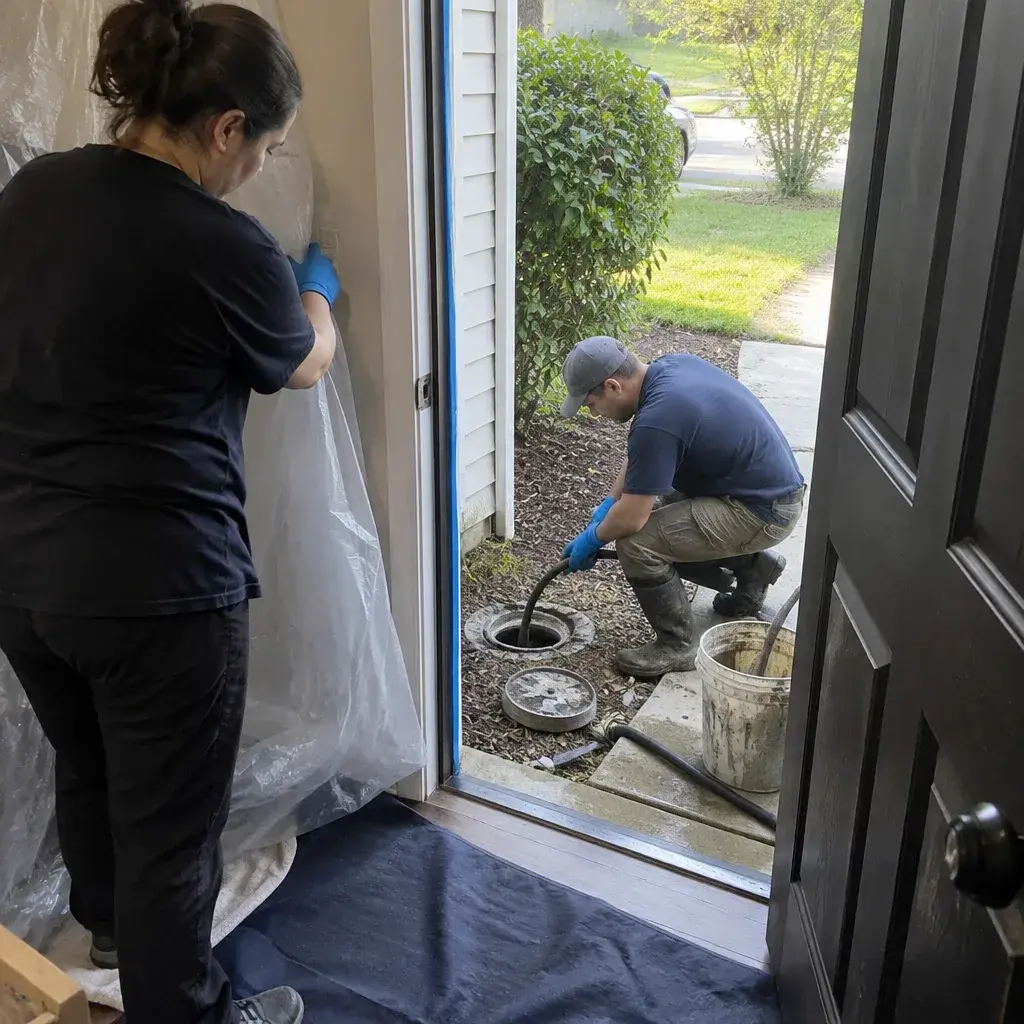 Staying Home During Sewage Cleanup in Everett